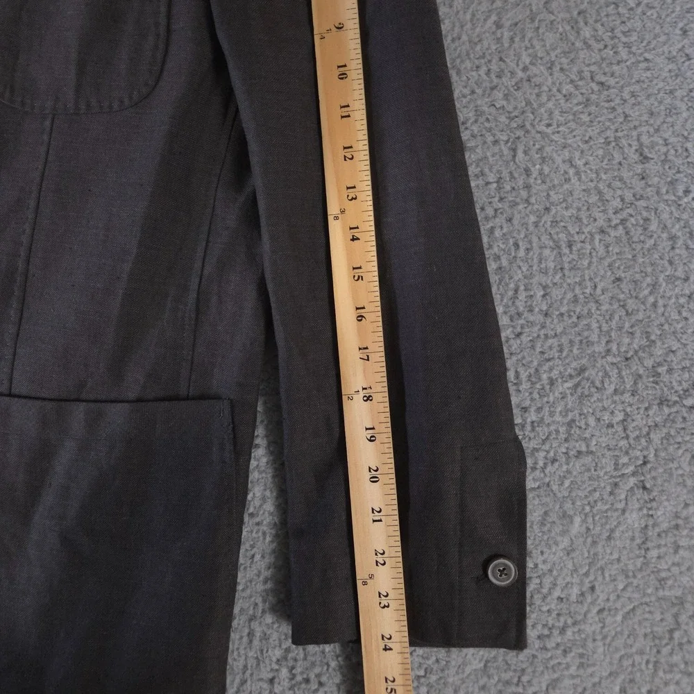 Joseph Abboud Blazer Mens XL /46R Brown Surgeon Cuff Unstructured Linen NEW